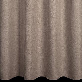 Zasłona gotowa na przelotkach ADELINA 140x250 Eurofirany brązowy