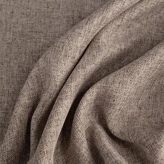 Zasłona gotowa na przelotkach ADELINA 140x250 Eurofirany brązowy
