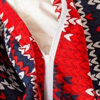 Pościel świąteczna 160x200 czerwona grafitowa skandynawski wzór sweterek