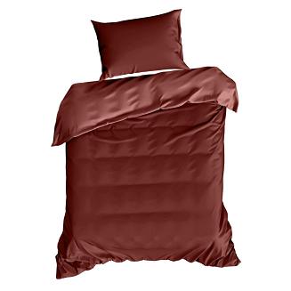 Pościel satynowa NOVA3 180x200 Eurofirany burgundowy