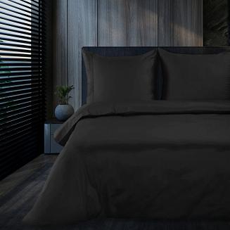 Pościel satynowa X1 140x200 Eva Minge Eurofirany czarny