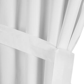 Zasłona gotowa na taśmie GARDEN2 155x240 Eurofirany biały