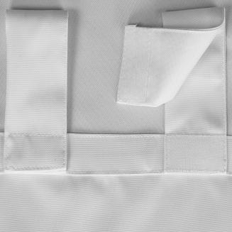 Zasłona gotowa na taśmie GARDEN2 155x240 Eurofirany biały