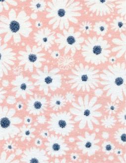 Koszula damska LUNA kod 284 różowa w stokrotki