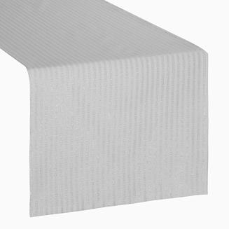 Obrus dekoracyjny FLASH 40x180 Eurofirany srebrny