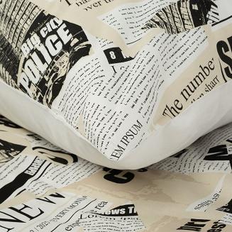 Pościel bawełniana SONIA 160x200 Eurofirany szary