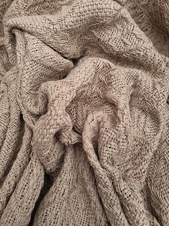 Komplet dekoracyjny narzuta 160x205 + 2x 60x160 ROMBY beżowy