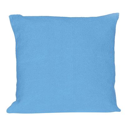 Poszewka frotte jednobarwna 40x40 Darymex niebieska