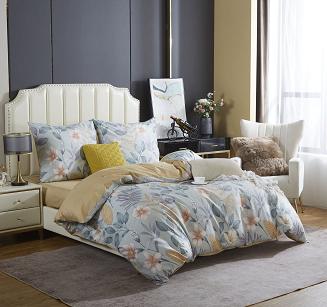 Pościel w Kwiaty Satyna Bawełniana 220x200 XDF 021