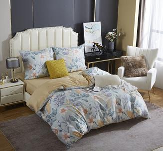 Pościel w Kwiaty Satyna Bawełniana 220x200 XDF 021