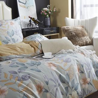 Pościel w Kwiaty Satyna Bawełniana 220x200 XDF 021