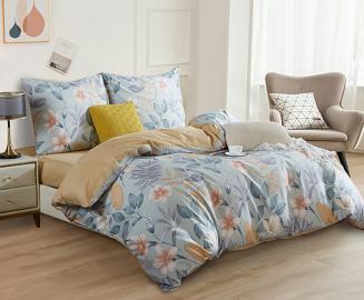 Pościel w Kwiaty Satyna Bawełniana 220x200 XDF 021