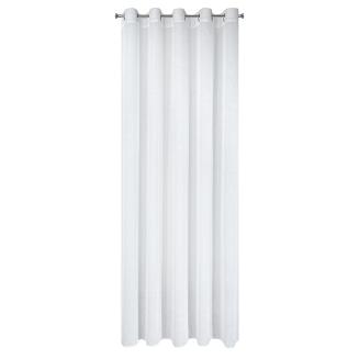 Firana gotowa na przelotkach VIOLA 140x250 Eurofirany biała