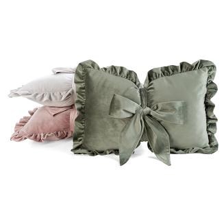 Poszewka dekoracyjna KOKARDA2 35x55 Eurofirany oliwkowy