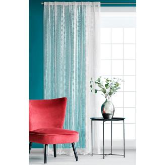 Firana gotowa na taśmie BIANKA 140x270 Eurofirany biały