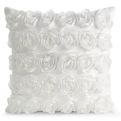 Poszewka dekoracyjna ROSES 45x45 Eva Minge Eurofirany kremowy