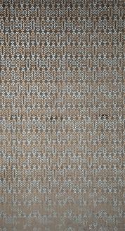 Zasłona gotowa na przelotkach LAURA 140x250 Eurofirany stalowy/złoty