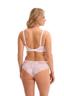 Biustonosz balkonetka z koronką Soft Jessia 1229 miękki biały