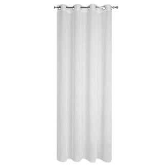 Firana gotowa na przelotkach CARLA 140x250 Eurofirany biały