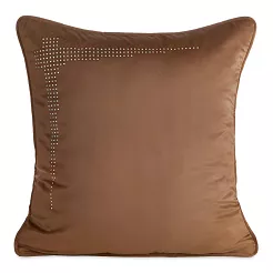 Poszewka dekoracyjna CRYSTALS3 45x45 Eurofirany brązowy