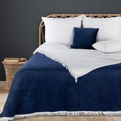 Koc narzuta AKRYL 220x240 Eurofirany biały