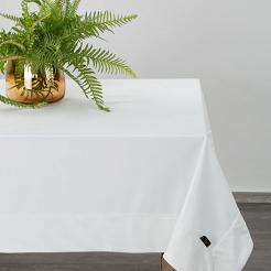 Obrus dekoracyjny VELVET 145x220 Eurofirany biały