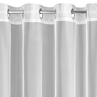 Firana gotowa na przelotkach ISARI 350x250 Eurofirany biały