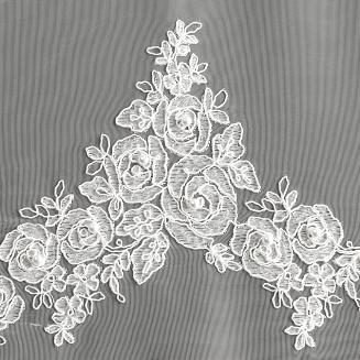 Firana gotowa na przelotkach ISARI 350x250 Eurofirany biały