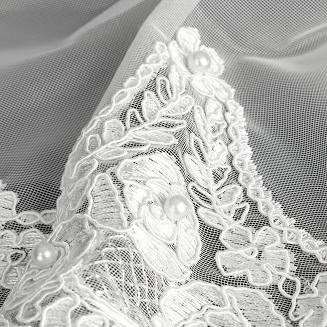 Firana gotowa na przelotkach ISARI 350x250 Eurofirany biały