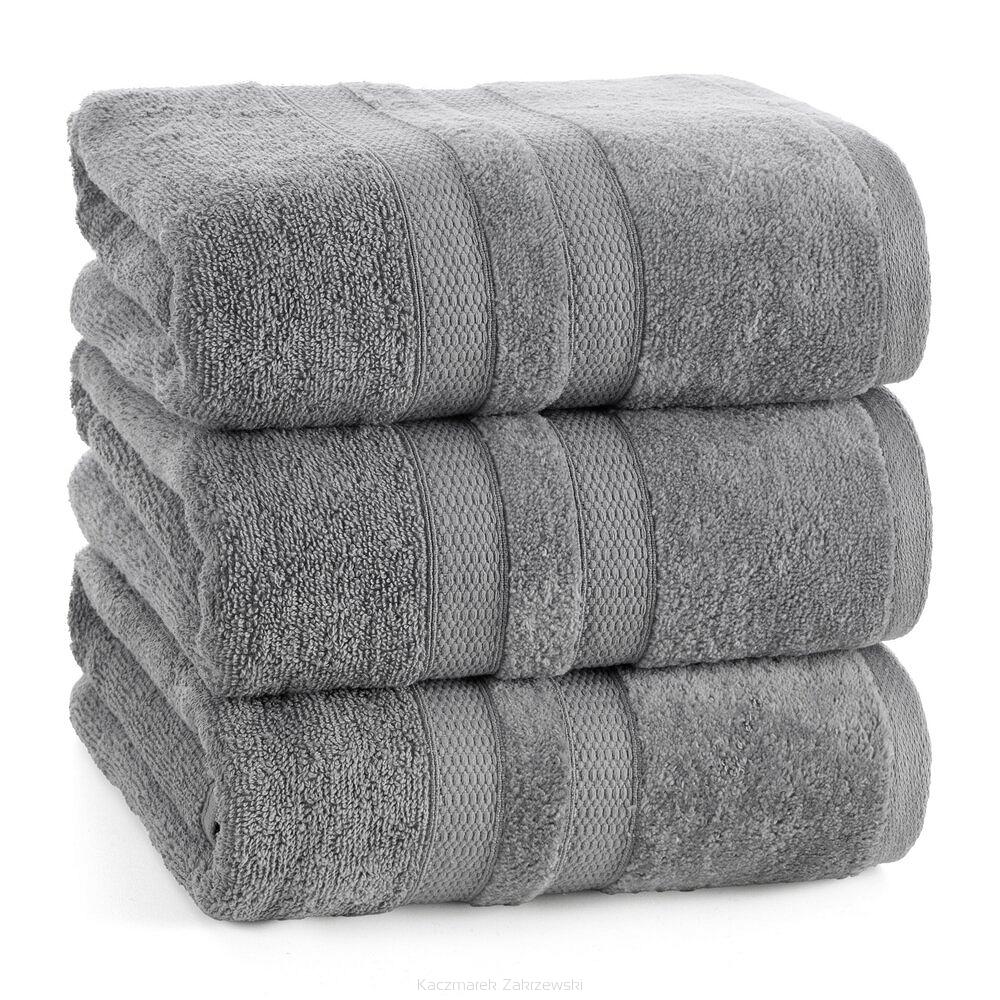 Ręcznik bawełniany PORTO 70x140 Eurofirany stalowy