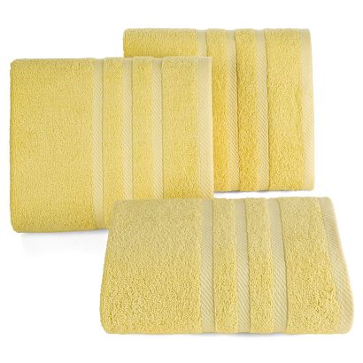 Ręcznik bawełniany MILO 70x140 Eurofirany żółty