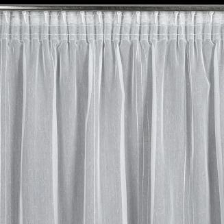 Firana gotowa na taśmie LAURA 140x280 Eurofirany biały