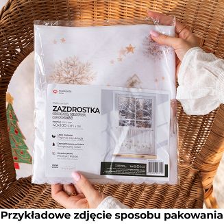 JELONKI KRATA PATCHWORK Zazdrostka Microfibra szer.100 x wys.60cm  kolor 001 biały PBN350/ZAZ/001/10