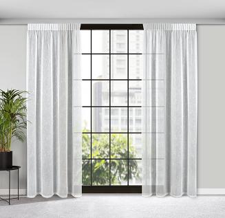 Firana gotowa na taśmie KELLY 140x270 Eurofirany