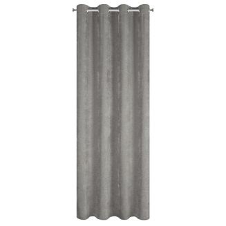 Zasłona gotowa na przelotkach VANI 140x250 Eurofirany szary