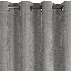 Zasłona gotowa na przelotkach VANI 140x250 Eurofirany szary