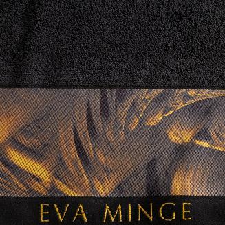 Ręcznik bawełniany SIMONA 70x140 Eva Minge Eurofirany czarny