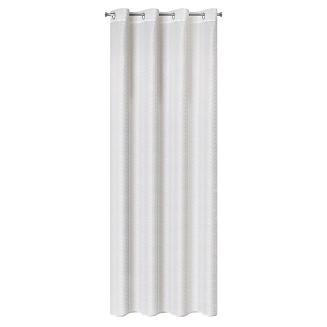 Firana gotowa na przelotkach SIBEL 140x250 Eurofirany biały/jasnozłoty