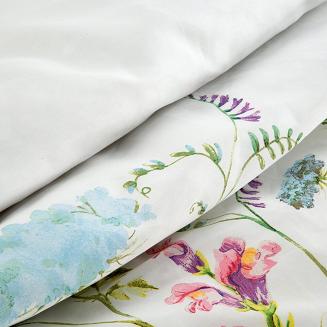 Pościel satynowa SPRING 200x220 Eurofirany biały