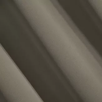 Zasłona gotowa na taśmie LOGAN 140x270 Eurofirany ciemnobeżowy