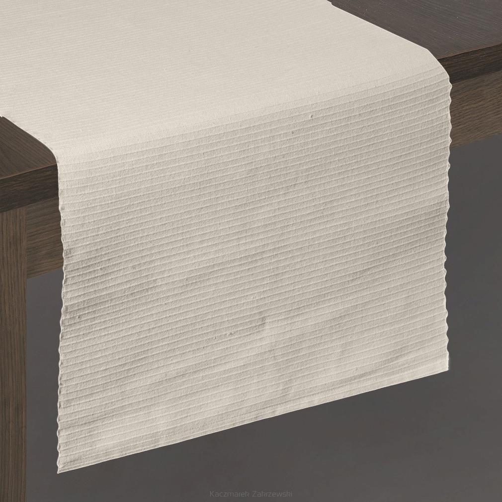 Obrus dekoracyjny MADLEN 40x140 Eurofirany beżowy