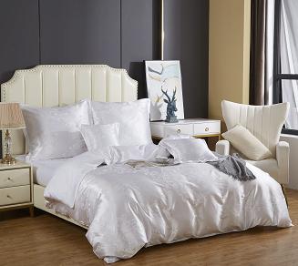 Ekskluzywna Pościel Atłasowa Z Haftem 220x200 AT004