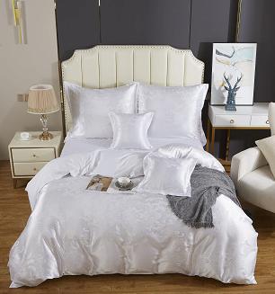 Ekskluzywna Pościel Atłasowa Z Haftem 220x200 AT004