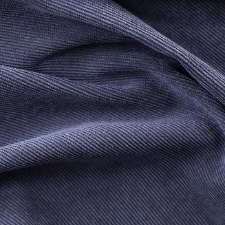 Zasłona gotowa na przelotkach JULIE 140x250 Eurofirany granatowy