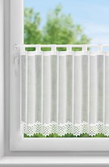 Firana gotowa na taśmie HESTIA 150x70 Eurofirany biały