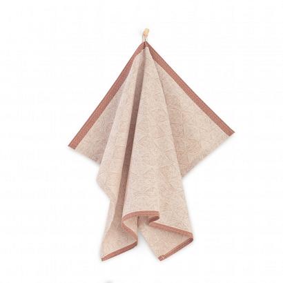 Ścierka kuchenna 50x70 Zwoltex Porte różowa motyw orientalny