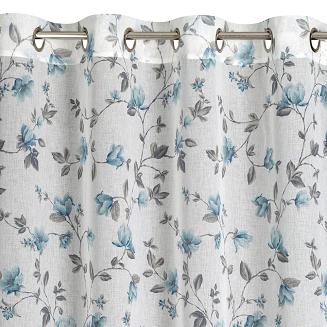 Firana gotowa na przelotkach JENNY 140x250 Eurofirany biały