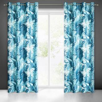 Zasłona gotowa na przelotkach LIZBONA 140x250 Eurofirany biała