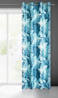 Zasłona gotowa na przelotkach LIZBONA 140x250 Eurofirany biała