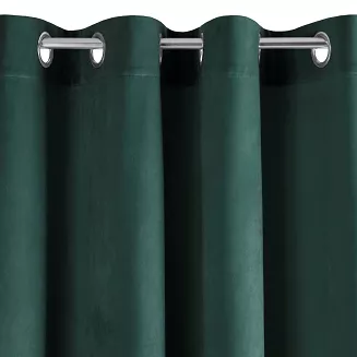 Zasłona gotowa na przelotkach PIERRE 140x250 Pierre Cardin Eurofirany turkusowy